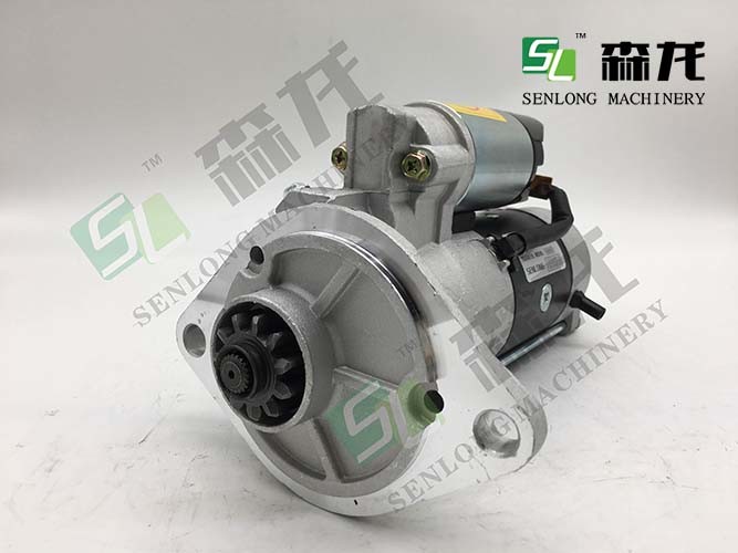 24V 11T CW Starter Motor For Mitsubishi  Engine  6D34  KOBELCO   60267410 KATO  Excavator  SK200-6  HD820-3  M8T87171