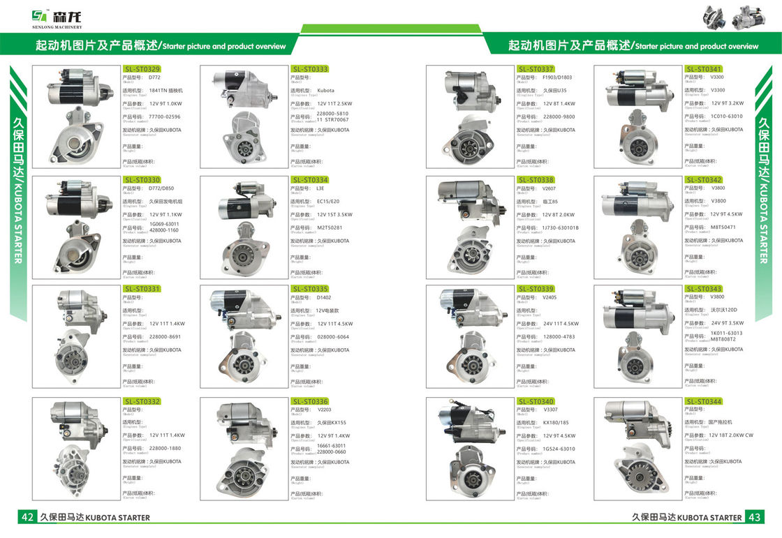12V 9T 2.2KW Starter motors Iveco 5801394025,0339501007, 0399501006, 0399501007