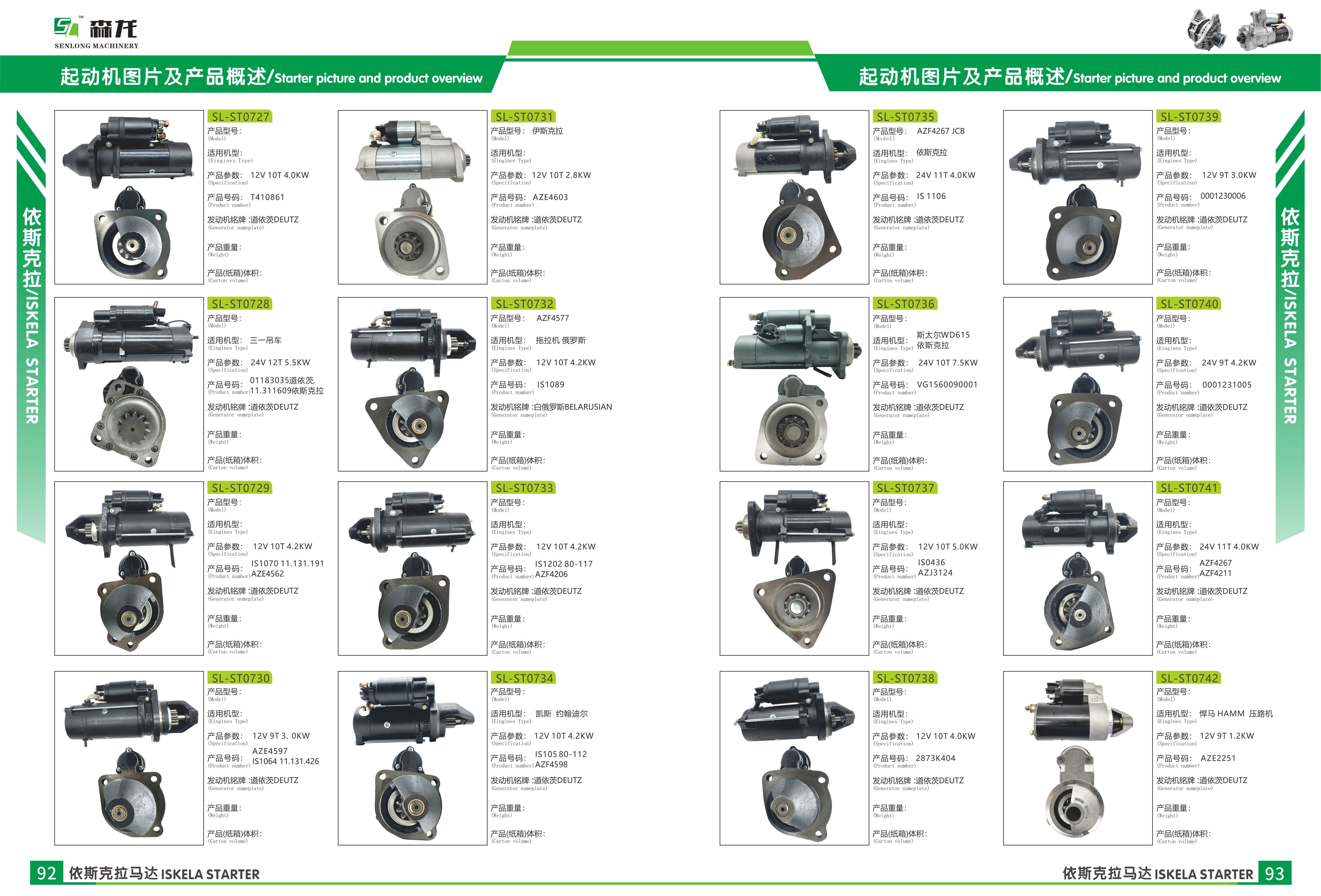 12V12T Starter for Kawasaki UTV KAF450 Mule & Motorcycle EN500 EX500,SMU0056 21163-1070 21163-1120 21163-1125 21163-1163
